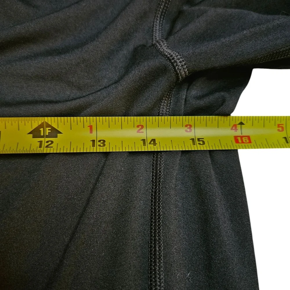 Nike Dri-FIT Small Black 1/4 Zip Fitted Long Sleeve Athletic Sweatshirt - Picture 4 of 10